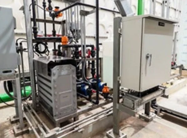 Demineralization by Electro Deionization